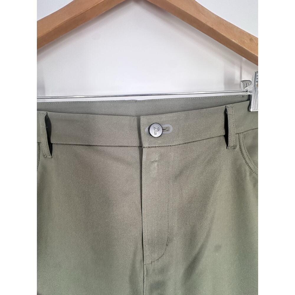 Public Rec Pants Mens 44x30(28.5) Green Dealmaker Chinos Work Career Travel EUC - Picture 2 of 10